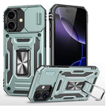 아머 PC + TPU 카메라 쉴드 휴대폰 케이스, 아이폰 17e / 16e용, 아이폰 17 Pro Max용, 아이폰 17 Pro용, 아이폰 17용, 아이폰 Air용, 아이폰 16 Pro Max용