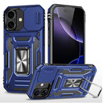 아머 PC + TPU 카메라 쉴드 휴대폰 케이스, 아이폰 17e / 16e용, 아이폰 17 Pro Max용, 아이폰 17 Pro용, 아이폰 17용, 아이폰 Air용, 아이폰 16 Pro Max용