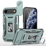 아머 PC + TPU 카메라 쉴드 휴대폰 케이스, 아이폰 17e / 16e용, 아이폰 17 Pro Max용, 아이폰 17 Pro용, 아이폰 17용, 아이폰 Air용, 아이폰 16 Pro Max용