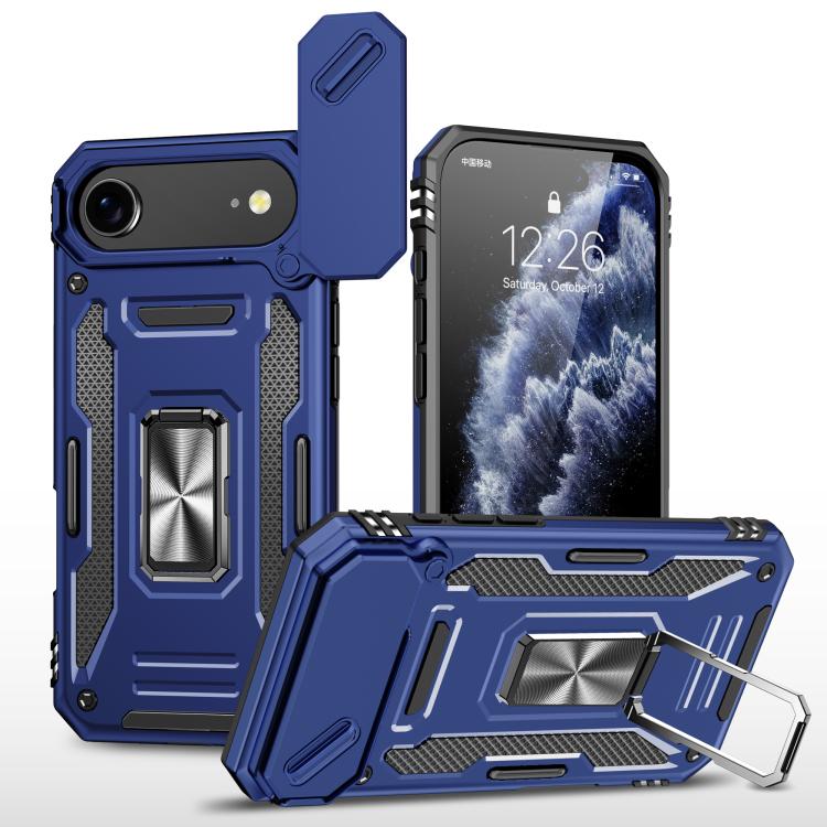 아머 PC + TPU 카메라 쉴드 휴대폰 케이스, 아이폰 17e / 16e용, 아이폰 17 Pro Max용, 아이폰 17 Pro용, 아이폰 17용, 아이폰 Air용, 아이폰 16 Pro Max용