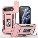 아머 PC + TPU 카메라 쉴드 휴대폰 케이스, 아이폰 17e / 16e용, 아이폰 17 Pro Max용, 아이폰 17 Pro용, 아이폰 17용, 아이폰 Air용, 아이폰 16 Pro Max용