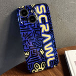 Painted Pattern Precise Hole PC Phone Case, For iPhone 14 Plus