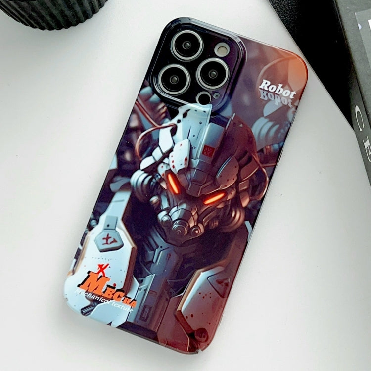 Painted Pattern Precise Hole PC Phone Case, For iPhone 14 Pro