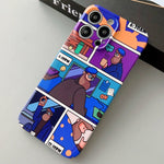 Painted Pattern Precise Hole PC Phone Case, For iPhone 14 Pro Max