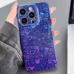 Painted Pattern Precise Hole PC Phone Case, For iPhone 14 Pro Max