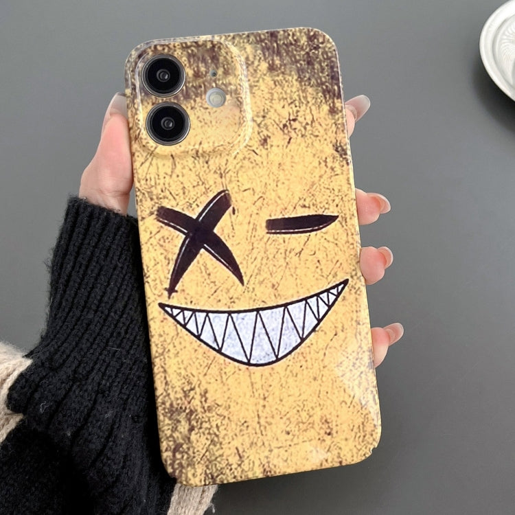Painted Pattern Precise Hole PC Phone Case, For iPhone 12