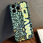 Painted Pattern Precise Hole PC Phone Case, For iPhone 11 Pro Max