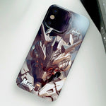 Painted Pattern Precise Hole PC Phone Case, For iPhone X / XS