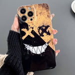 Painted Pattern Precise Hole PC Phone Case, For iPhone 15 Pro