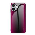텍스처 그라데이션 유리 TPU 휴대폰 케이스, 아이폰 17 Pro Max용, 아이폰 17 Pro용, 아이폰 17용, 아이폰 Air용, 아이폰 16 Pro Max용, 아이폰 16 Pro용, 아이폰 16 Plus용, 아이폰 16용