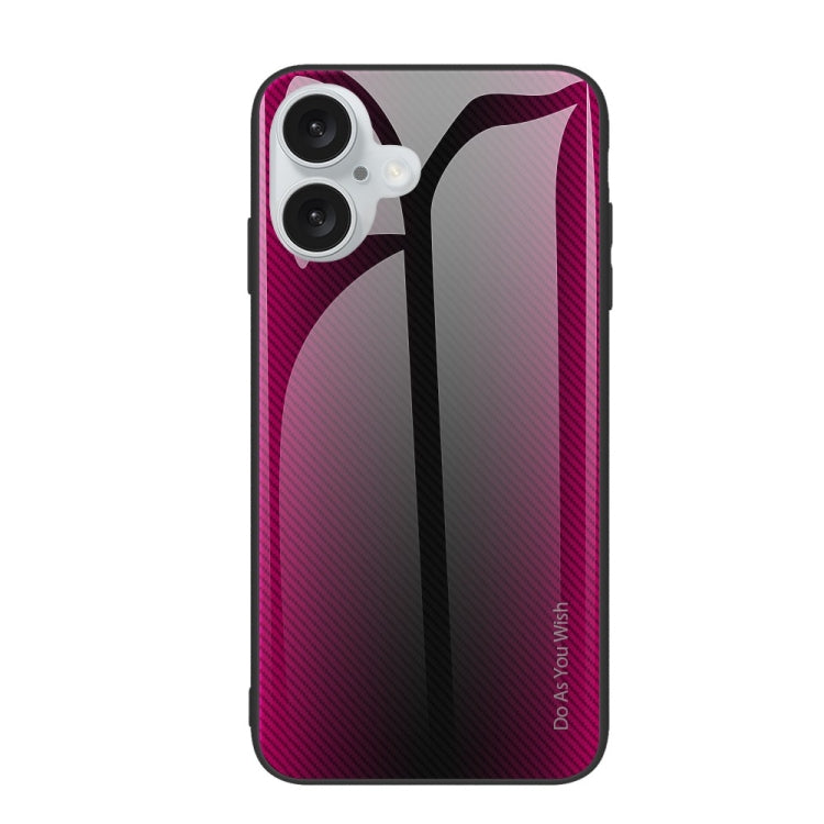 텍스처 그라데이션 유리 TPU 휴대폰 케이스, 아이폰 17 Pro Max용, 아이폰 17 Pro용, 아이폰 17용, 아이폰 Air용, 아이폰 16 Pro Max용, 아이폰 16 Pro용, 아이폰 16 Plus용, 아이폰 16용