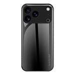 텍스처 그라데이션 유리 TPU 휴대폰 케이스, 아이폰 17 Pro Max용, 아이폰 17 Pro용, 아이폰 17용, 아이폰 Air용, 아이폰 16 Pro Max용, 아이폰 16 Pro용, 아이폰 16 Plus용, 아이폰 16용