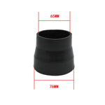 XH-UN081 63mm-76mm Universal Car Air Intake System Air Filter Pipe Tube
