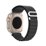 DUX DUCIS GS 시리즈 나일론 루프 시계 밴드, Apple Watch Ultra 49mm용, Apple Watch SE 2023 44mm용, Apple Watch SE 2023 40mm용, Apple Watch Ultra 2 49mm용, Apple Watch SE 2022 40mm용, Apple Watch Series 9 45mm용, Apple Watch Series 9 41mm용
