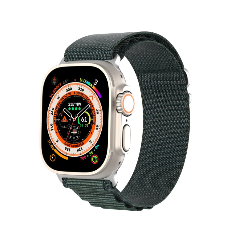 DUX DUCIS GS 시리즈 나일론 루프 시계 밴드, Apple Watch Ultra 49mm용, Apple Watch SE 2023 44mm용, Apple Watch SE 2023 40mm용, Apple Watch Ultra 2 49mm용, Apple Watch SE 2022 40mm용, Apple Watch Series 9 45mm용, Apple Watch Series 9 41mm용
