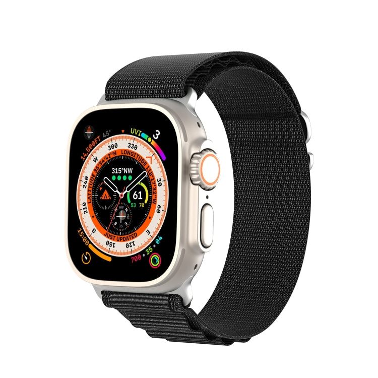 DUX DUCIS GS 시리즈 나일론 루프 시계 밴드, Apple Watch Ultra 49mm용, Apple Watch SE 2023 44mm용, Apple Watch SE 2023 40mm용, Apple Watch Ultra 2 49mm용, Apple Watch SE 2022 40mm용, Apple Watch Series 9 45mm용, Apple Watch Series 9 41mm용
