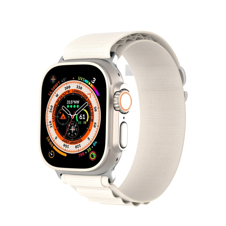 DUX DUCIS GS 시리즈 나일론 루프 시계 밴드, Apple Watch Ultra 49mm용, Apple Watch SE 2023 44mm용, Apple Watch SE 2023 40mm용, Apple Watch Ultra 2 49mm용, Apple Watch SE 2022 40mm용, Apple Watch Series 9 45mm용, Apple Watch Series 9 41mm용