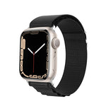 DUX DUCIS GS 시리즈 나일론 루프 시계 밴드, Apple Watch Ultra 49mm용, Apple Watch SE 2023 44mm용, Apple Watch SE 2023 40mm용, Apple Watch Ultra 2 49mm용, Apple Watch SE 2022 40mm용, Apple Watch Series 9 45mm용, Apple Watch Series 9 41mm용