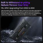Blackview Active 8 Pro 4G 러기드 태블릿, 10.36인치 8GB+256GB 안드로이드 14 MT6789 옥타 코어 듀얼 SIM 지원, 글로벌 버전 구글 플레이 포함, EU 플러그, Active 8 Pro