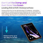 Blackview Active 8 Pro 4G 러기드 태블릿, 10.36인치 8GB+256GB 안드로이드 14 MT6789 옥타 코어 듀얼 SIM 지원, 글로벌 버전 구글 플레이 포함, EU 플러그, Active 8 Pro