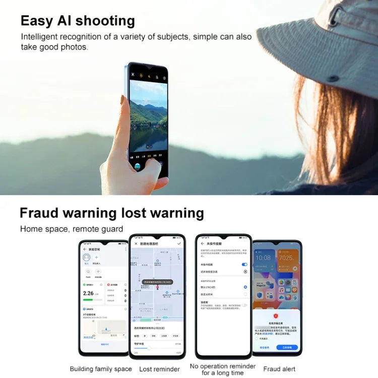 Honor Play 40C 5G, 6.56인치 MagicOS 7.1 Snapdragon 480 Plus 옥타 코어 최대 2.2GHz, 네트워크: 5G, 구글 플레이 미지원, 6GB+128GB