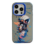 동물 패턴 유화 시리즈 PC + TPU 휴대폰 케이스, 아이폰 16 프로용