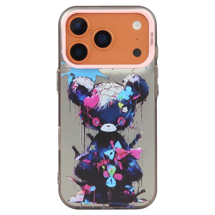 동물 무늬 유화 시리즈 PC + TPU 휴대폰 케이스, 아이폰 17용