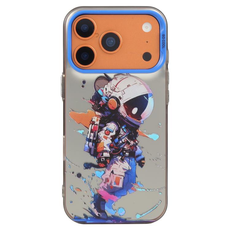 동물 무늬 유화 시리즈 PC + TPU 휴대폰 케이스, 아이폰 17용