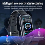 JNN S16 스마트 HD 노이즈 감소 블루투스 MP3 음성 제어 녹음 팔찌, 4GB, 8GB, 16GB, 32GB, 64GB
