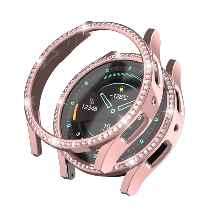 삼성 갤럭시 워치 6 44mm, 삼성 갤럭시 워치 6 40mm용 다이아몬드 중공 PC 시계 보호 케이스
