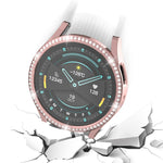 삼성 갤럭시 워치 6 44mm, 삼성 갤럭시 워치 6 40mm용 다이아몬드 중공 PC 시계 보호 케이스