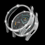 삼성 갤럭시 워치 6 44mm, 삼성 갤럭시 워치 6 40mm용 다이아몬드 중공 PC 시계 보호 케이스