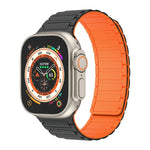 자석 루프 실리콘 시계 밴드, Apple Watch Series 9 45mm용, Apple Watch Series 9 41mm용, Apple Watch Ultra 49mm용