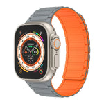 자석 루프 실리콘 시계 밴드, Apple Watch Series 9 45mm용, Apple Watch Series 9 41mm용, Apple Watch Ultra 49mm용