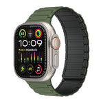 자석 루프 실리콘 시계 밴드, Apple Watch Series 9 45mm용, Apple Watch Series 9 41mm용, Apple Watch Ultra 49mm용