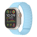 자석 루프 실리콘 시계 밴드, Apple Watch Series 9 45mm용, Apple Watch Series 9 41mm용, Apple Watch Ultra 49mm용