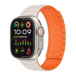 자석 루프 실리콘 시계 밴드, Apple Watch SE 2023 44mm용, Apple Watch SE 2023 40mm용, Apple Watch Ultra 2 49mm용