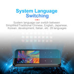 M15 다기능 스마트 음성 녹음기 MP3 하이파이 사운드 뮤직 플레이어 워크맨, 블루투스 버전, 4GB, 8GB, 16GB, 32GB
