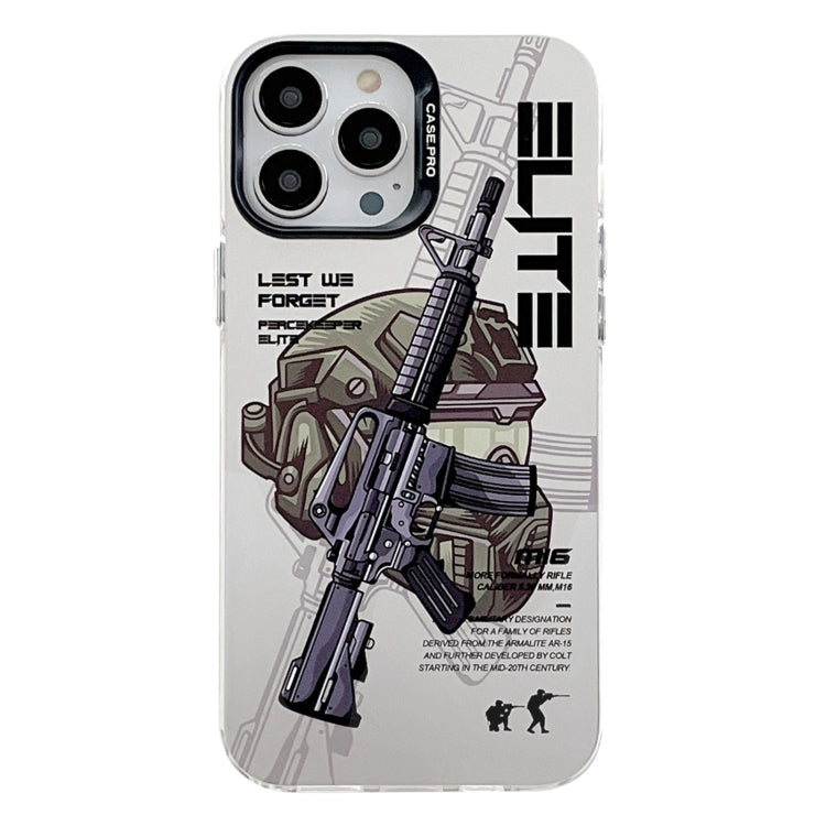 Electroplated Silver Series PC Protective Phone Case, For iPhone 14 Pro Max, For iPhone 13 Pro Max