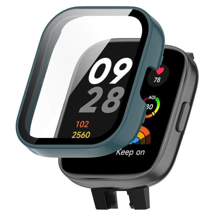 PC + Tempered Film Integrated Watch Protective Case, For Redmi Watch 3 Lite / Redmi Watch 3 Active, For Xiaomi Mi Watch Lite 3