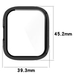 PC + Tempered Film Integrated Watch Protective Case, For Redmi Watch 3 Lite / Redmi Watch 3 Active, For Xiaomi Mi Watch Lite 3