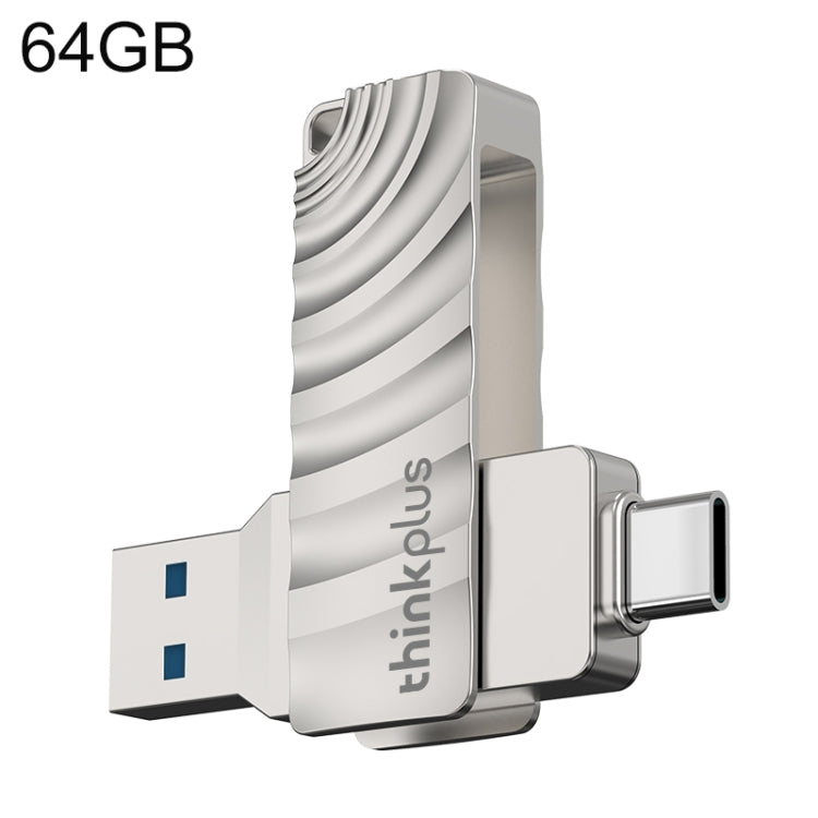 레노버 씽크플러스 MU232 USB 3.2 + USB-C / 타입-C 듀얼 헤드 플래시 드라이브, 64GB, 128GB, 256GB