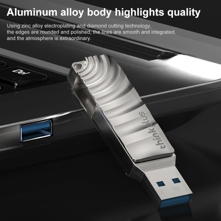 레노버 씽크플러스 MU232 USB 3.2 + USB-C / 타입-C 듀얼 헤드 플래시 드라이브, 64GB, 128GB, 256GB