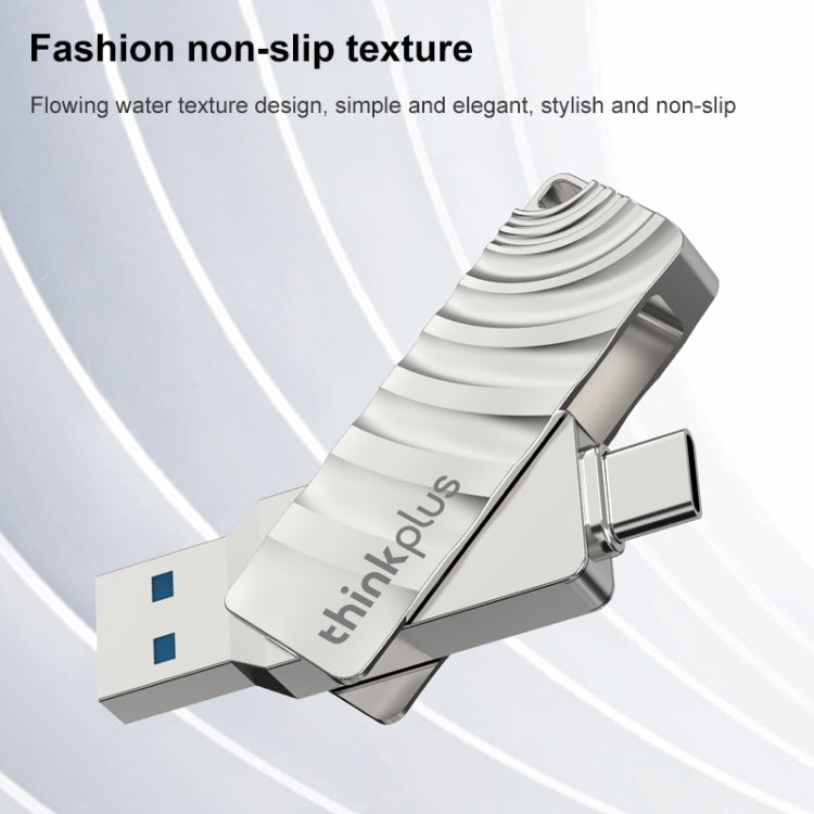 레노버 씽크플러스 MU232 USB 3.2 + USB-C / 타입-C 듀얼 헤드 플래시 드라이브, 64GB, 128GB, 256GB