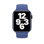 Apple Watch 시리즈 5 & 4 44mm / 3 & 2 & 1 42mm 단색 탄성 실리콘 교체용 손목 스트랩 시계줄, 사이즈:S 130mm, S 130mm, 사이즈:M 143mm, M 143mm, 사이즈:L 156mm, L 156mm