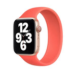 Apple Watch 시리즈 5 & 4 44mm / 3 & 2 & 1 42mm 단색 탄성 실리콘 교체용 손목 스트랩 시계줄, 사이즈:S 130mm, S 130mm, 사이즈:M 143mm, M 143mm, 사이즈:L 156mm, L 156mm