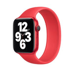 Apple Watch 시리즈 5 & 4 44mm / 3 & 2 & 1 42mm 단색 탄성 실리콘 교체용 손목 스트랩 시계줄, 사이즈:S 130mm, S 130mm, 사이즈:M 143mm, M 143mm, 사이즈:L 156mm, L 156mm