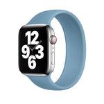 Apple Watch 시리즈 5 & 4 44mm / 3 & 2 & 1 42mm 단색 탄성 실리콘 교체용 손목 스트랩 시계줄, 사이즈:S 130mm, S 130mm, 사이즈:M 143mm, M 143mm, 사이즈:L 156mm, L 156mm
