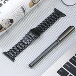 오구슬 티타늄 스틸 시계줄, Apple Watch 시리즈 6 44mm용, Apple Watch 시리즈 5 44mm용, Apple Watch 시리즈 5 40mm용, Apple Watch 시리즈 4 44mm용, Apple Watch 42mm용, Apple Watch 시리즈 3 38mm용, Apple Watch 38mm용                 ...