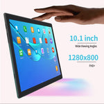 BDF P70 4G LTE 태블릿 PC 10.1인치, 안드로이드 12 MTK6762 옥타 코어, 듀얼 SIM 지원, EU 플러그, 8GB+256GB
